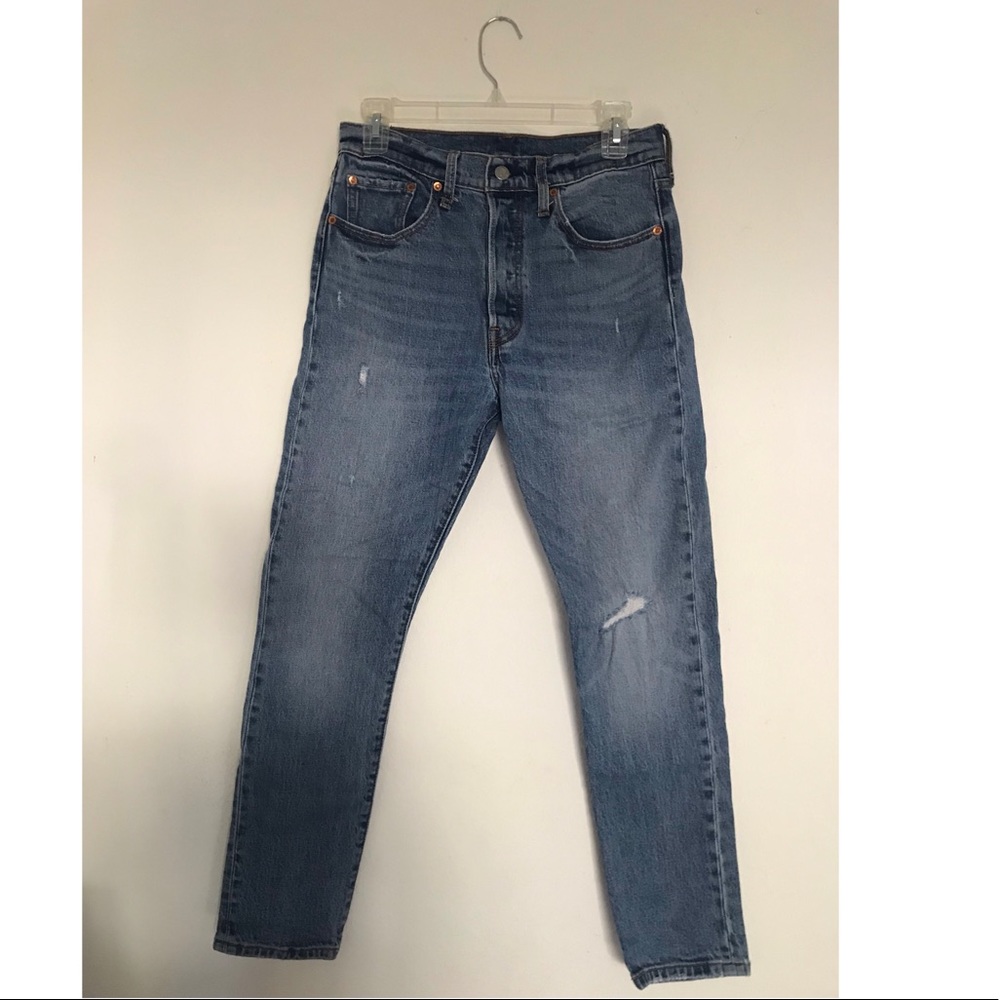 Levi’s S 501 button fly skinny jean size 27x28